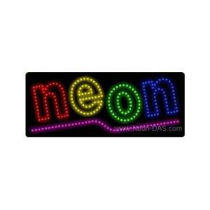 Neon LED Sign 11 x 27: Home Improvement