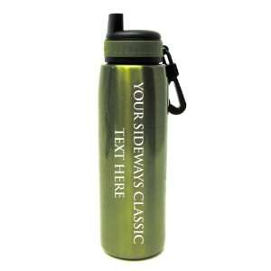  Sideways Classic Etched Stainless Water Bottle: Sports 