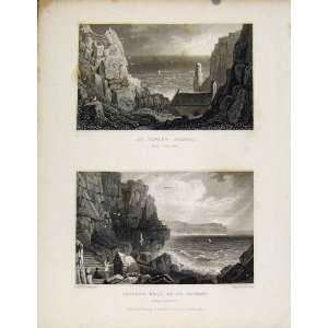  Chapel & Sainted Well At St Gowans Pembroke Wales Print 