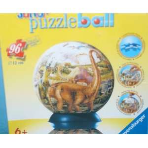   Puzzleball Puzzle Ball 96 Pc. When Dinosaurs Roamed 