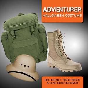  Adventurer Halloween Costume Size 10: Sports & Outdoors