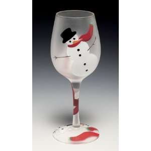  Frostys Going Down Wine Glass by Lolita