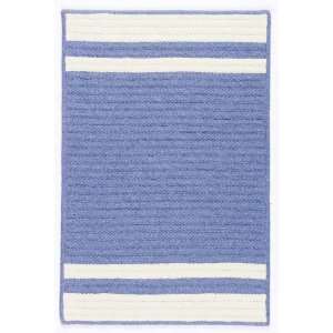  Colonial Mills Reflections re84 Braided Rug Blue 7x9: Home 