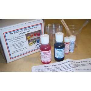   Red & Bromthymol Blue Indicator Set; Experiment Kit: Toys & Games