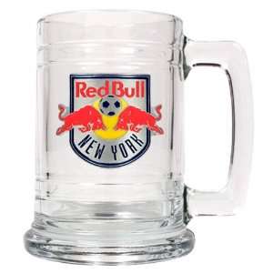  Red Bull New York 15 oz. Glass Tankard: Sports & Outdoors