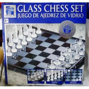  Premier Edition Glass Chess Set Toys & Games