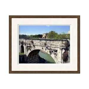  Ancient Roman Bridge Ii Framed Giclee Print