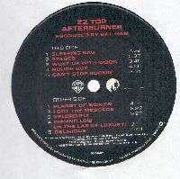 ZZ Top Afterburner LP NM Canada WB 92 53421  