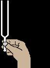 Correct Way to hold a Tuning fork