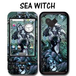  New HTC G1 Designer Skin Removable Vinyl   Sea Witch 