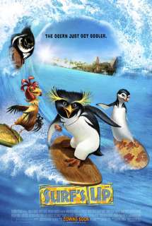 SURFS UP MOVIE POSTER 2 Sided ORIGINAL INTERNATIONAL 27x40