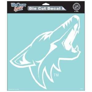  NHL Phoenix Coyotes 8 X 8 Die Cut Decal: Sports & Outdoors