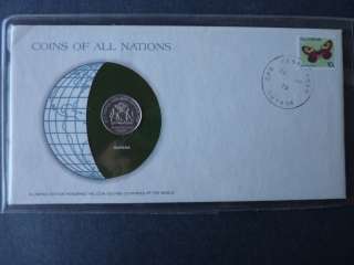 WORLDWIDE COINS OF ALL NATIONS FIRST DAY COVERS FDCS LOT (x10)  
