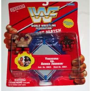   Ring and Figures   Yokozuna vs. Ahmed Johnson (1997) Toys & Games