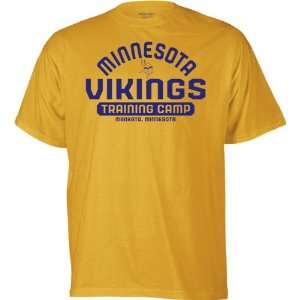 Minnesota Vikings  Gold  Training Camp T Shirt:  Sports 