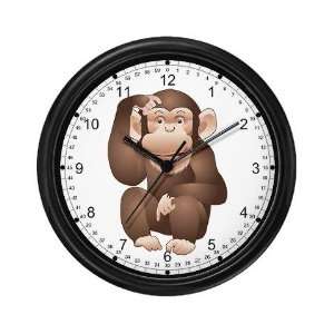  Curious Monkey Pets Wall Clock by CafePress: Home 