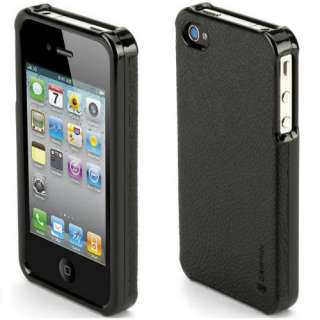 Griffin Elan Form Leather Case for Apple iPhone 4S 4 with BONUS Screen 
