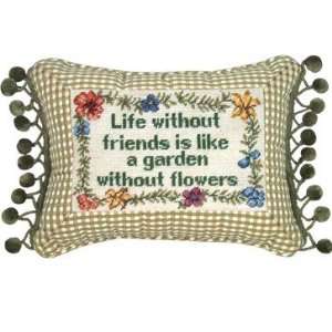  123 Creations C454.9x12 inch Life Without Friends is Like 