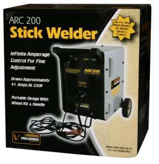 New Pro Series 230 Volt Portable Arc Welder  