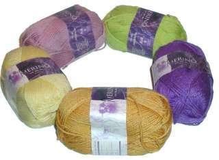 30% off   1 sk Naturally Merino et Soie 8 Ply Yarn  