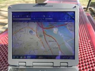 General Dynamics GD8000 Touchscreen GPS WiFi Bluetooth 640/8GB Win7 