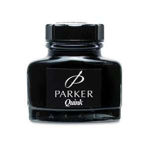  Permanent Pen Ink, 2 oz., Black Qty12