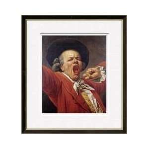  Selfportrait As A Yawning Man Framed Giclee Print