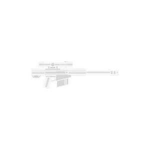   LOOSE Weapon High Caliber Sniper Rifle HCSR Trans Clear: Toys & Games