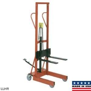  Manual Winch Lift 500lb Cap 20 x20 Platform 5  54 Lift 