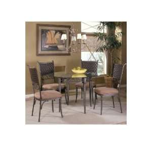  Tripoli 5 pc Dining Set Set Brown/copper