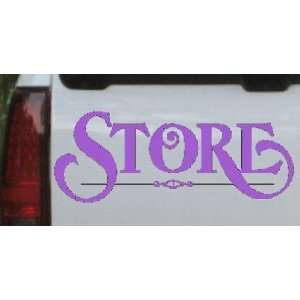  Purple 50in X 19.4in    Store Decal Window Sign Business 