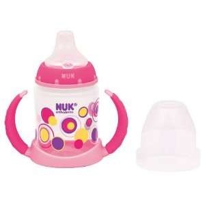  NUK Trendline Silicone Spout Learner Cup, Fuchsia/Pink 