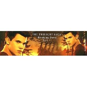   THE Twilight Saga Breaking Dawn Part 1 Jacob Bookmark: Office Products