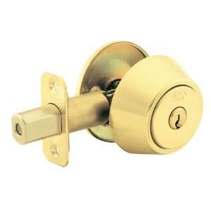 Yale YR820 3 New Traditions Single Cylinder Deadbolt, Polished Brass