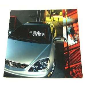  2004 04 Honda CIVIC Si BROCHURE 