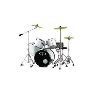  GP Percussion Studio 5 Piece Full Size Drum Set: Musical 