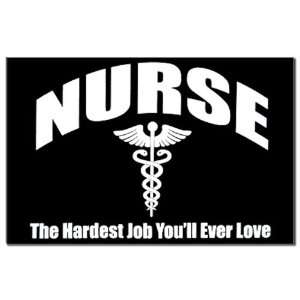   Poster Print Nurse The Hardest Job Youll Ever Love 