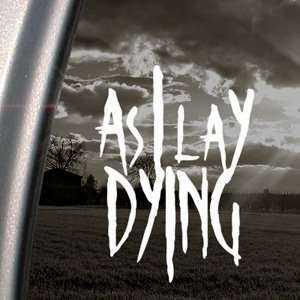  As I Lay Dying Decal Punk Band Truck Window Sticker 