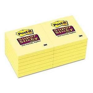  MMM62210SSCY   Canary Yellow Super Sticky Notes Office 