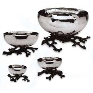    Michael Aram Coral Reef Black Bowl Small 6.5 Inch: Home & Kitchen