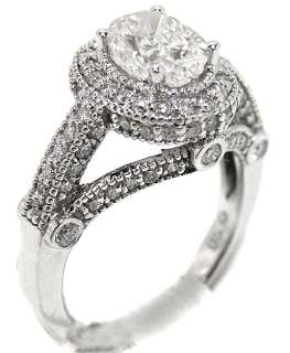 98 Carat Oval Diamond Engagement Ring D IF  