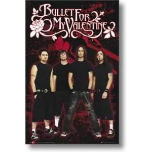   BULLET FOR MY VALENTINE POSTER Amazing Group Shot RARE