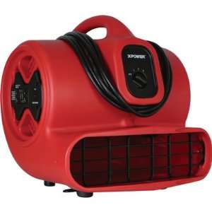  XPower Air Mover   Daisy Chain Capability, 1/3 HP, Model 