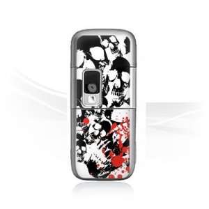  Design Skins for Nokia 6233   Skull Blood Design Folie 