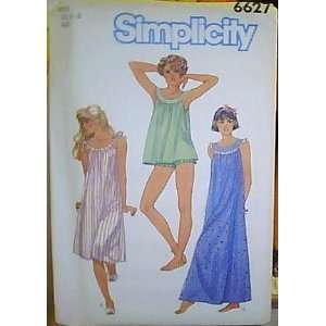  Simplicity 6627 Pattern: Everything Else