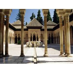  Court of the Lions, Alhambra Palace, Unesco World Heritage 