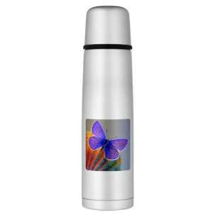  Large Thermos Bottle Xerces Purple Butterfly: Everything 