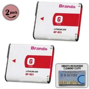  2 PACKS   HIGH Power NP BG1 replacement Battery for your 