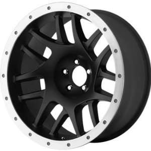 XD XD123 18x9 Black Wheel / Rim 5x135 with a  38mm Offset and a 87.10 