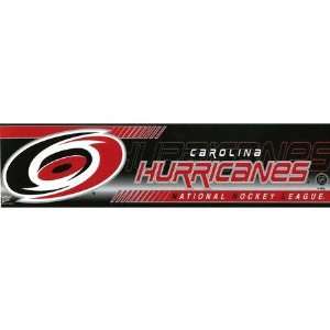   NHL Hockey Carolina Hurricanes Bumper Sticker (2 Pack): Sports
